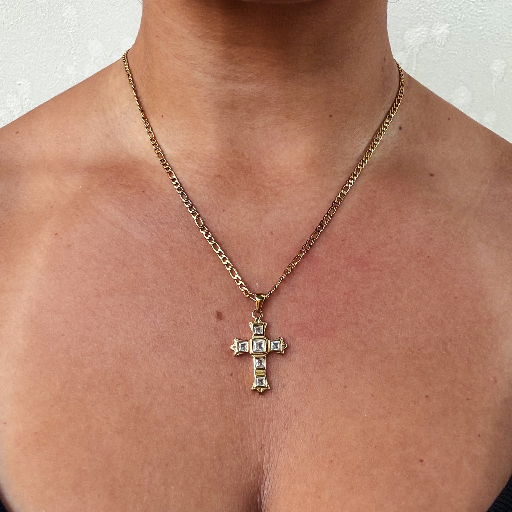 Genesis Cross Necklace | Saint Jewelry
