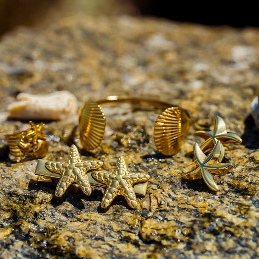 Santorini Starfish Hair Clip