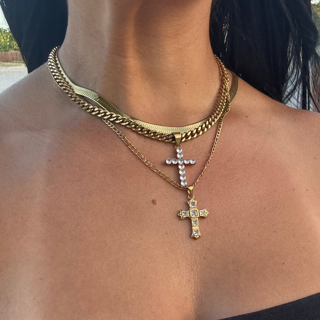 Genesis Cross Necklace